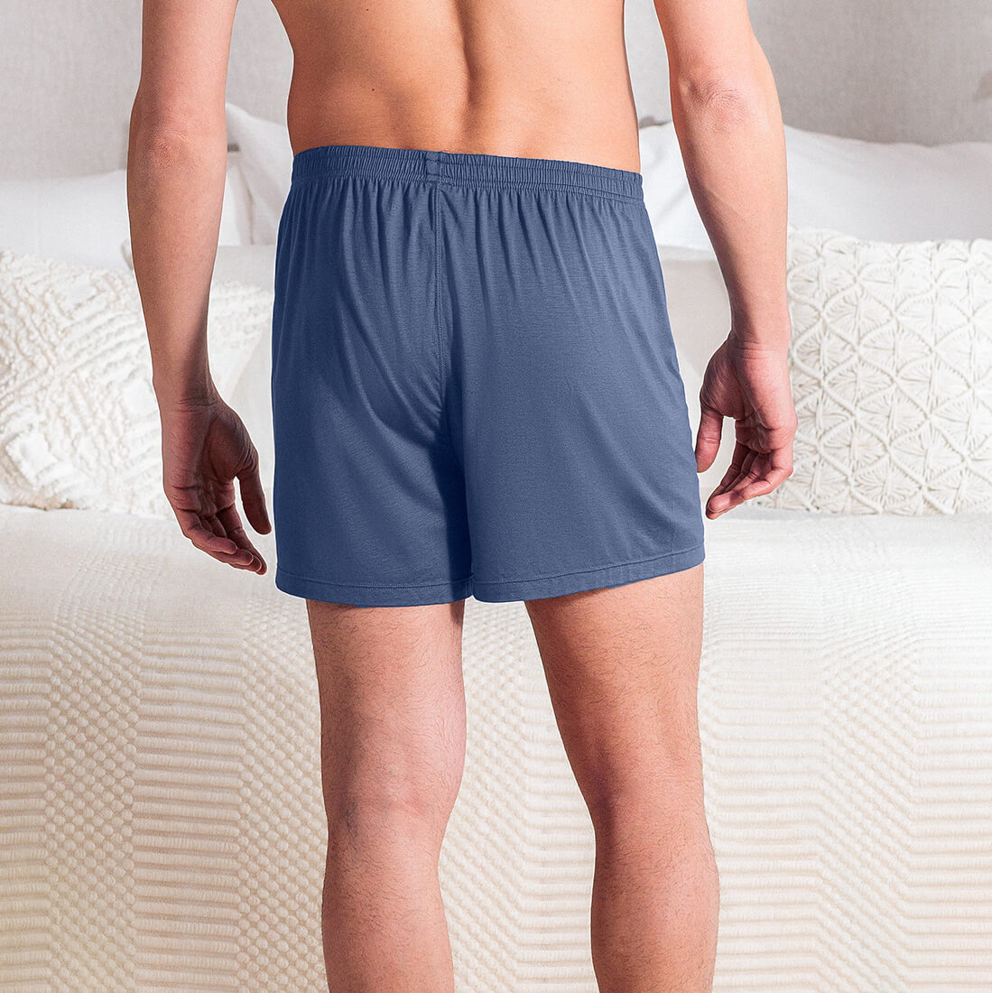 Cooling sleepwear men || Coastal blue