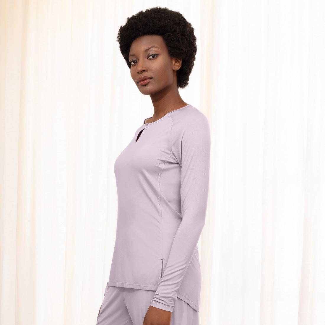 Cooling nightwear for women || Lavender