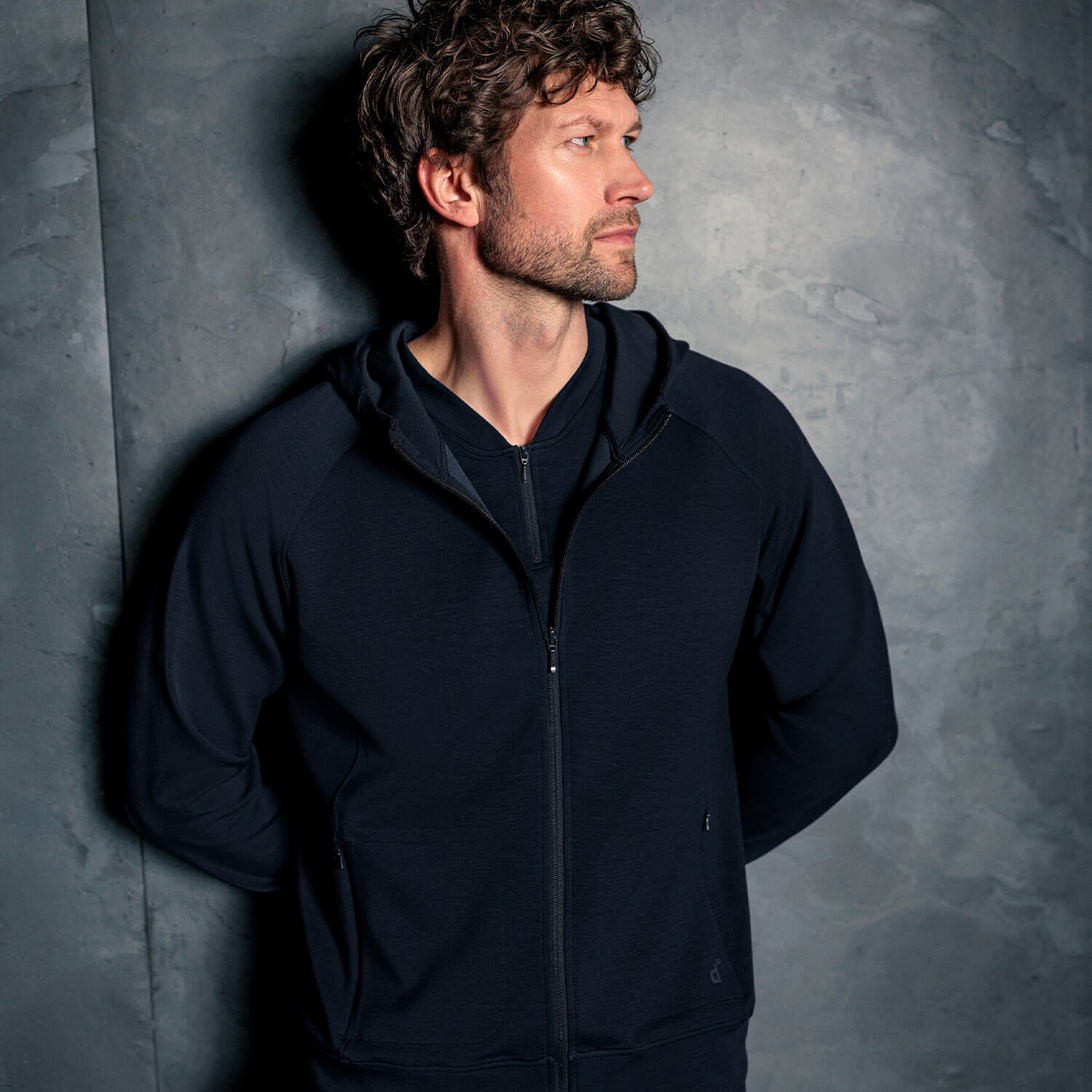 Travel jacket men || Navy blue