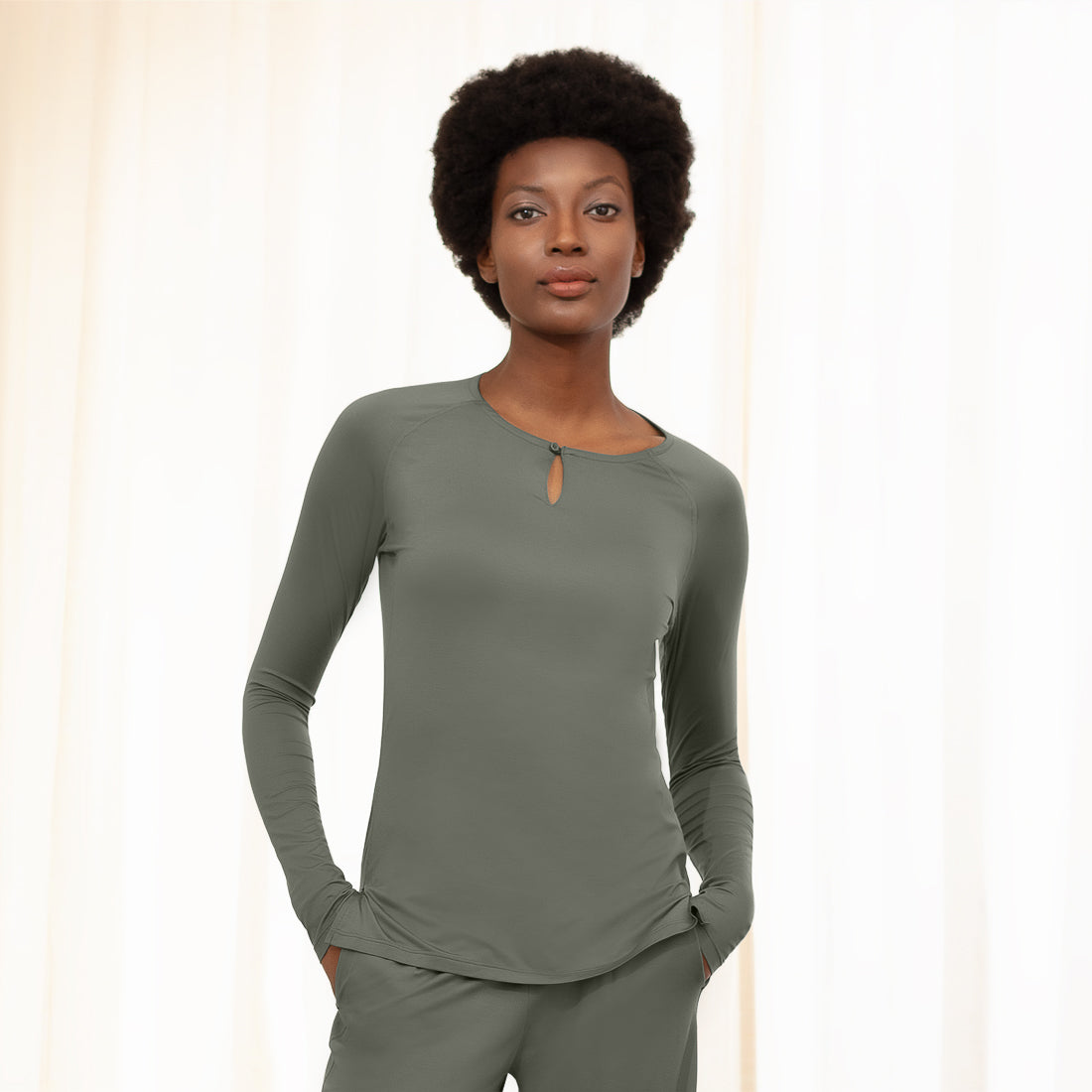 Cooling nightwear for women || Sage