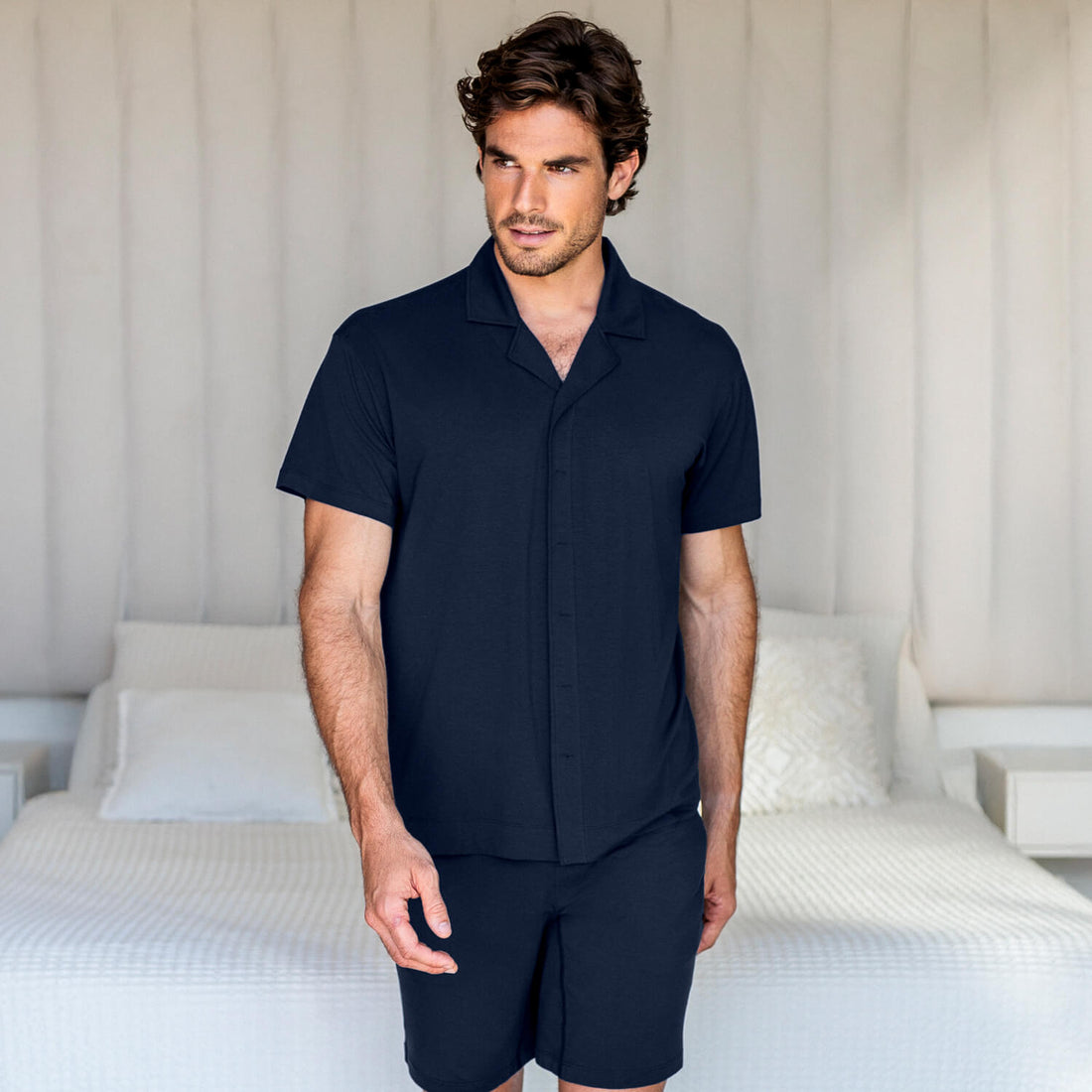 Classic sleep top men || Navy blue