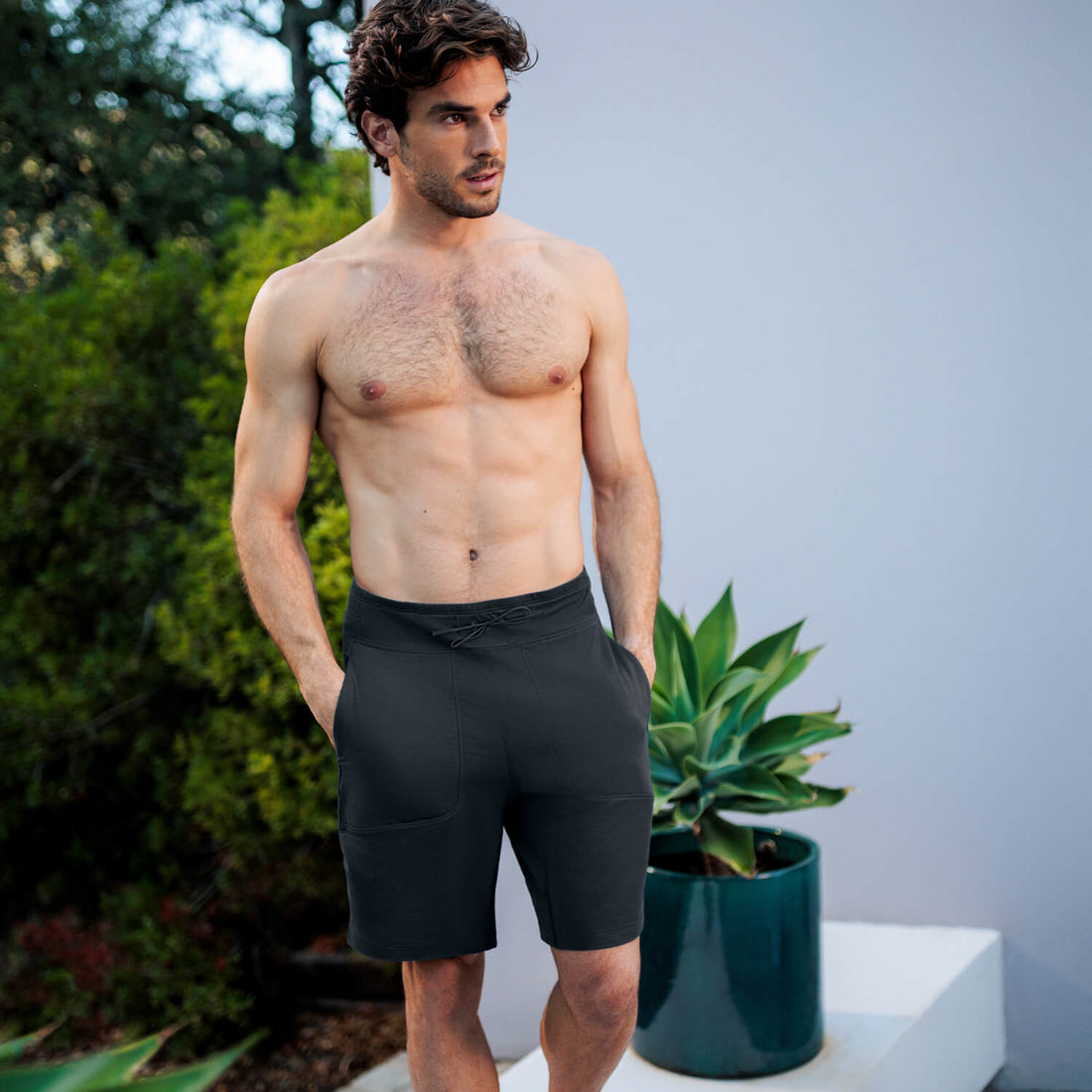 Shorts  Grey night