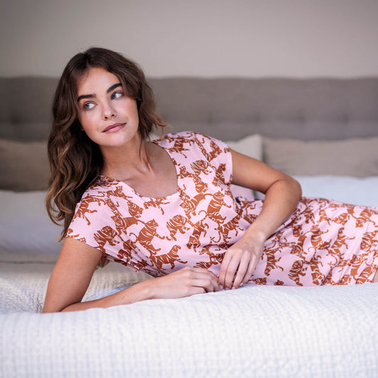 Cooling sleepshirt women || Wild Life