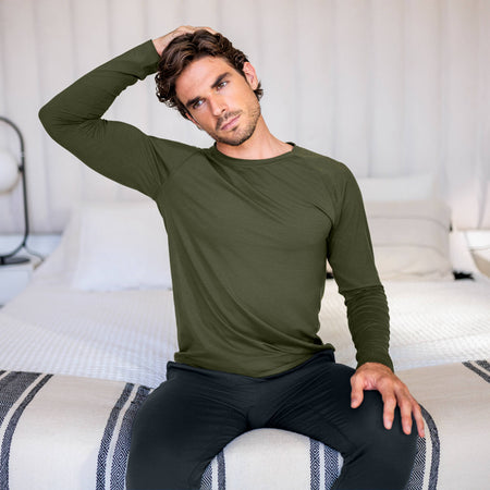 Recovery pajama long sleeve || Azure blue