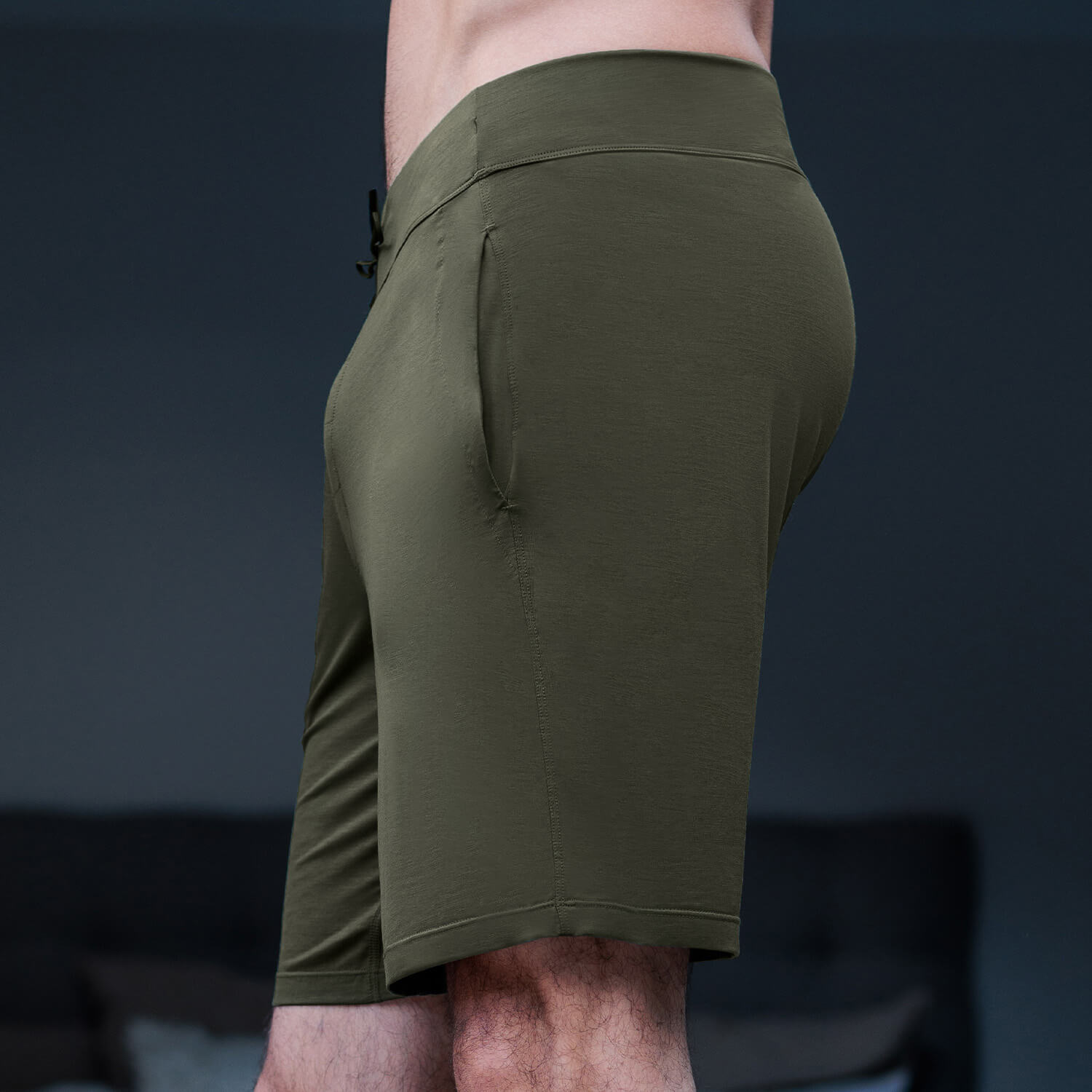 Summer sleep shorts || Olive green