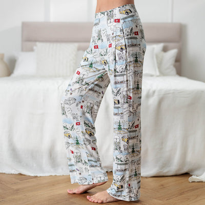 Wide leg sleep pants women || Anniversary BL