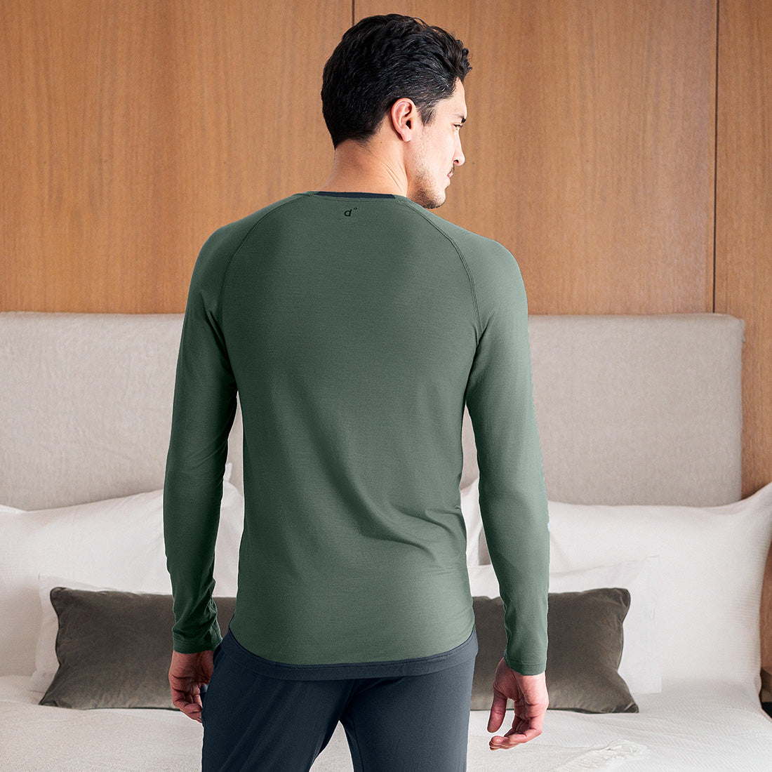 Balance lange mouwen shirt heren  Balsam green