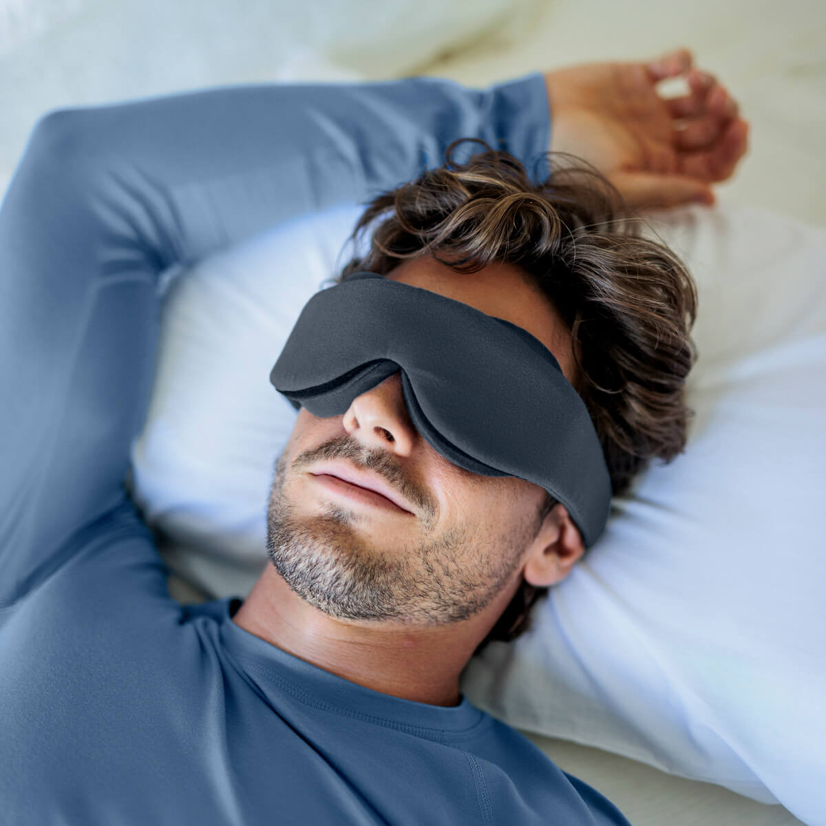 Balance blackout sleep mask  || Deep grey