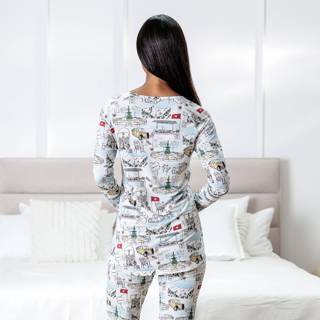 Sleep long sleeve women || Anniversary