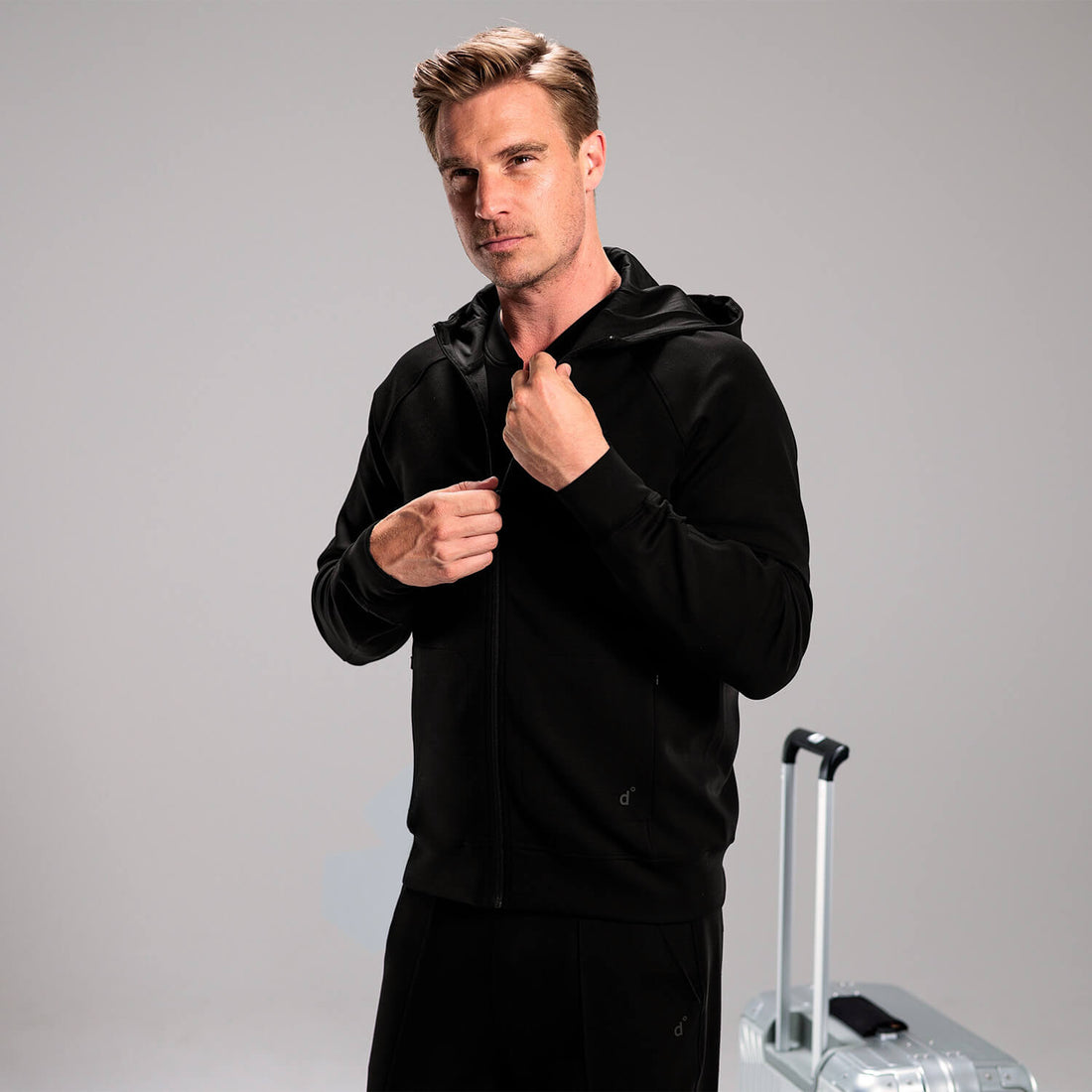Travel jacket men || Black