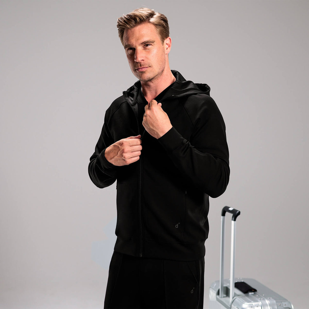 Travel jacket men || Black
