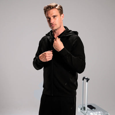 Travel jacket men || Black
