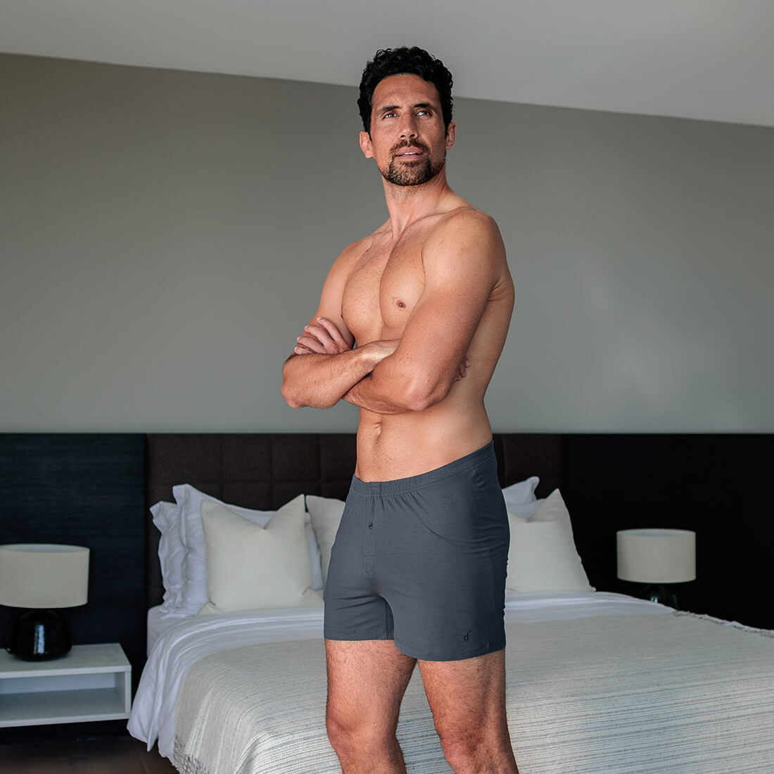 Balance boxer heren  Deep grey