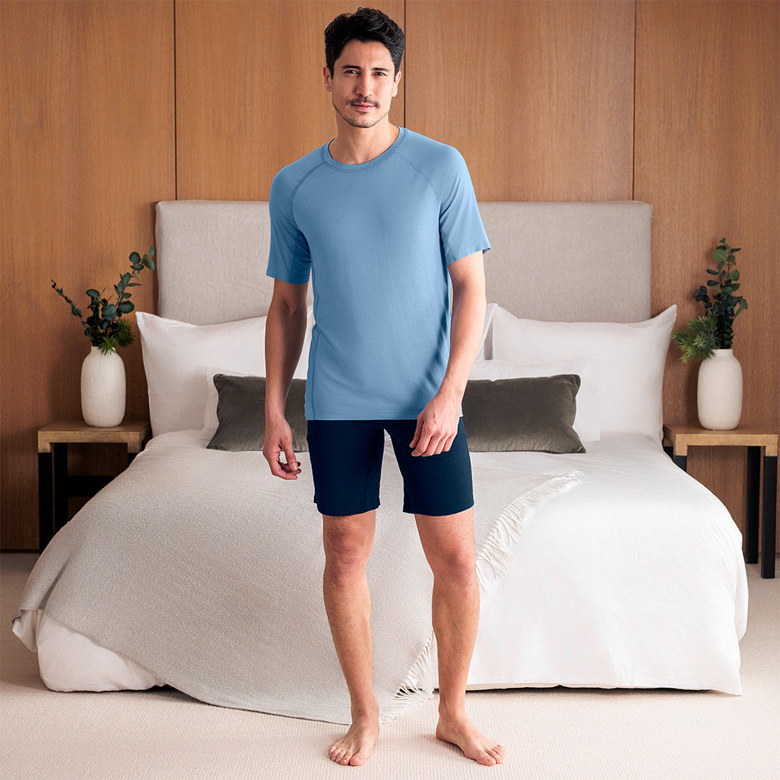 Balance t-shirt men || Steel blue