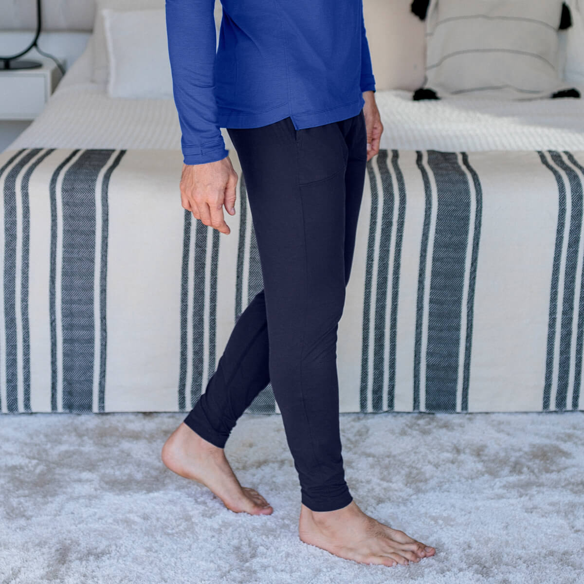 Functional sleepwear for men || Navy