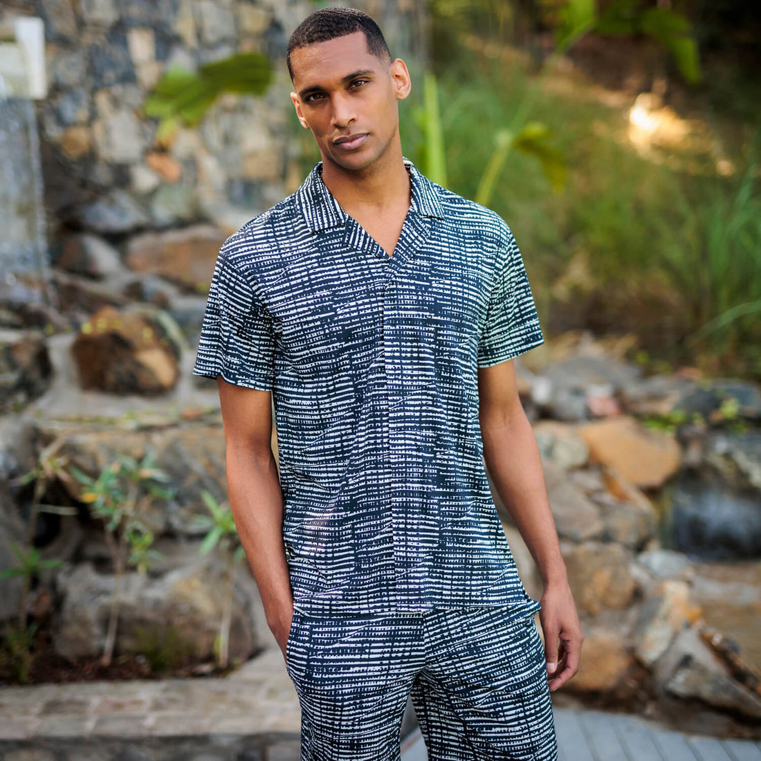 Classic pajama top men || Mountain torrent
