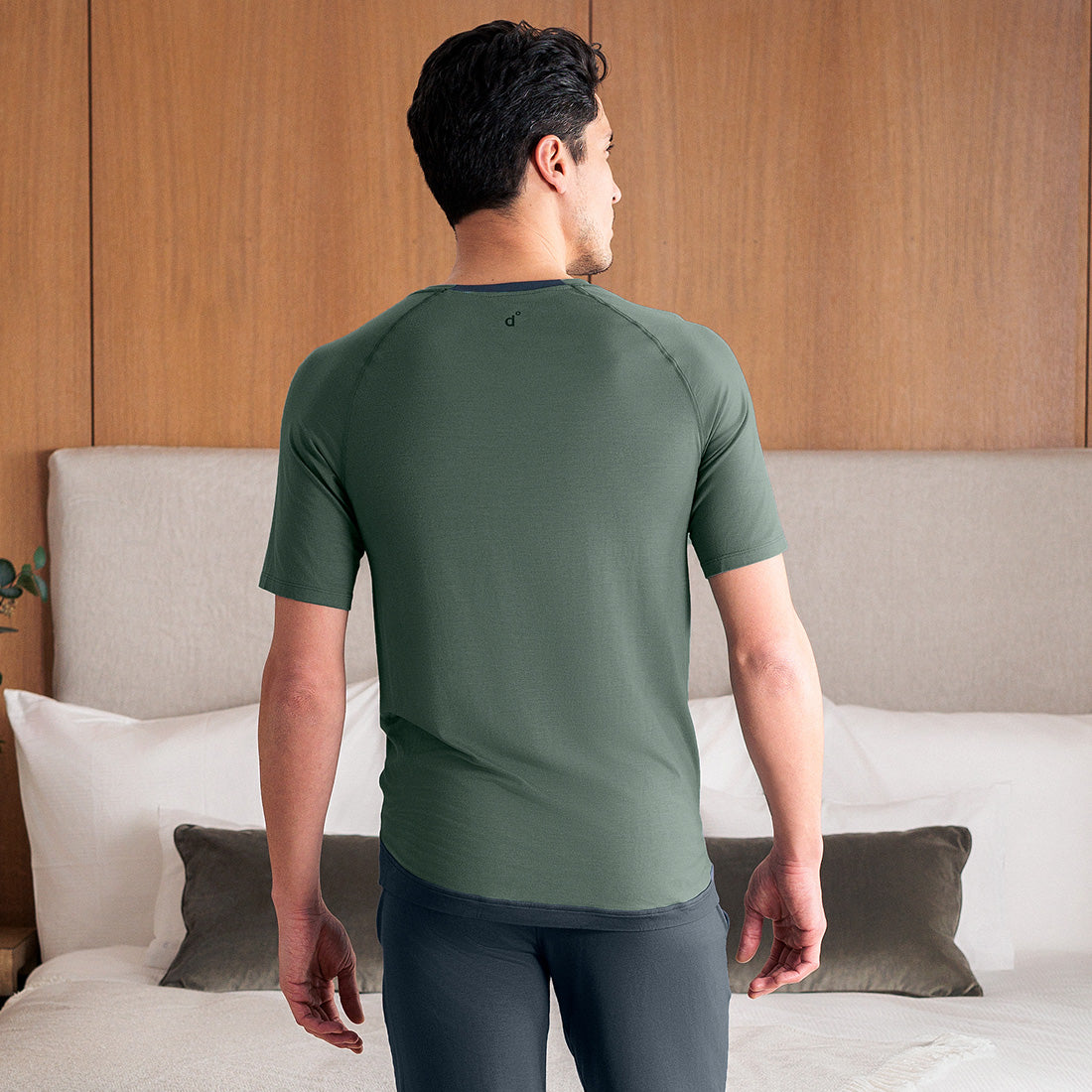 Balance t-shirt heren  Balsam green