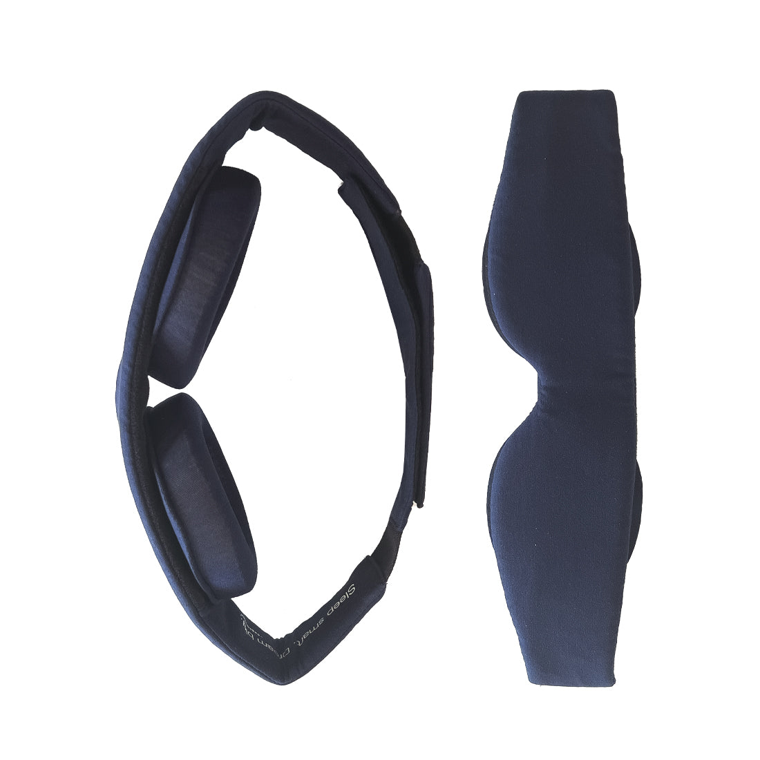 Cooling blackout sleep mask || Navy blue