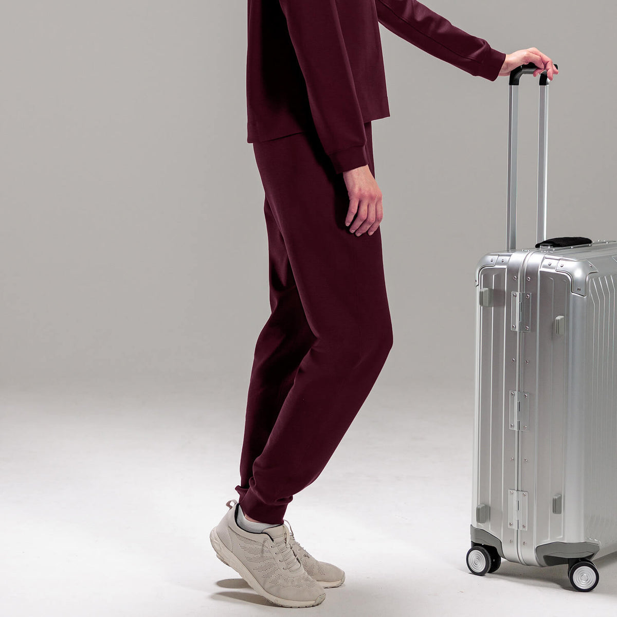 Travel pants women || Mulberry
