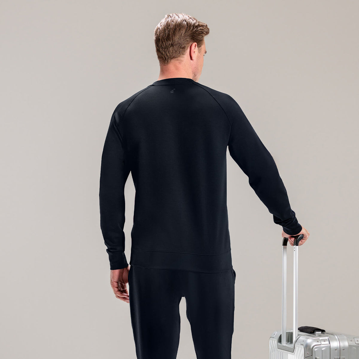 Comfortable travel clothing men || Navy blue