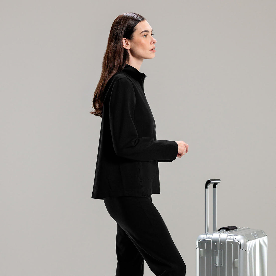 Travel jacket women || Black