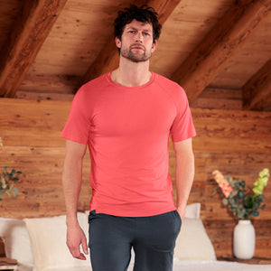 Recovery pajama t-shirt || Coral blaze