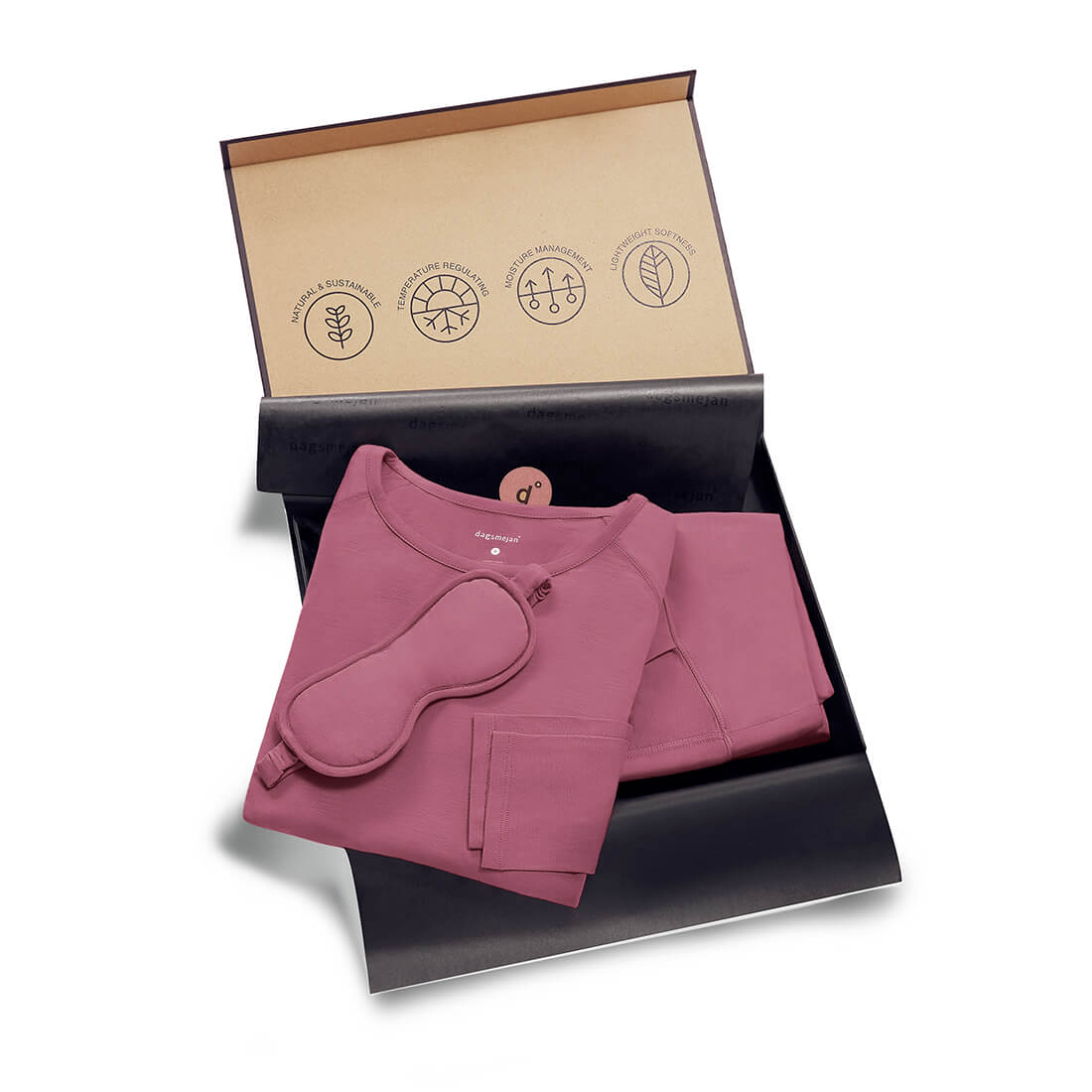 Pajamas gift set women || Maroon