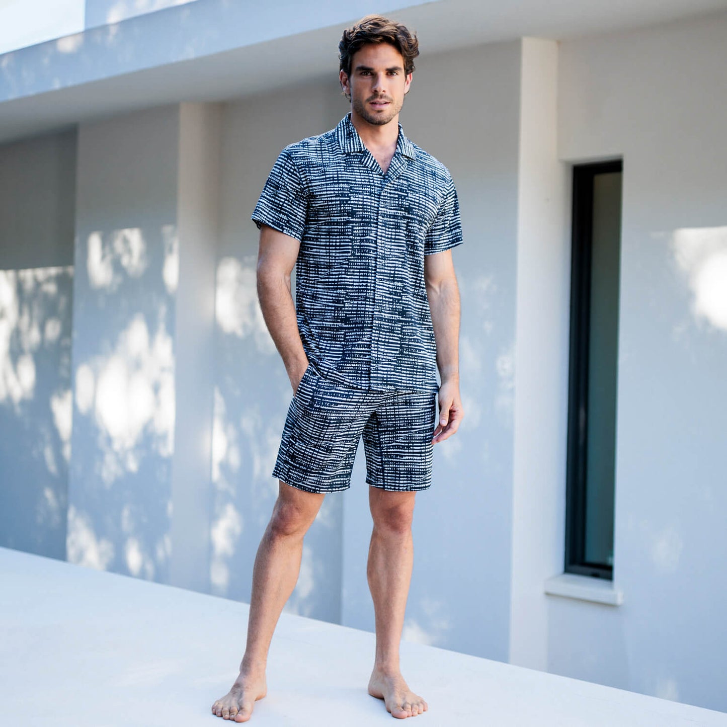 Classic pajama top men || Mountain torrent