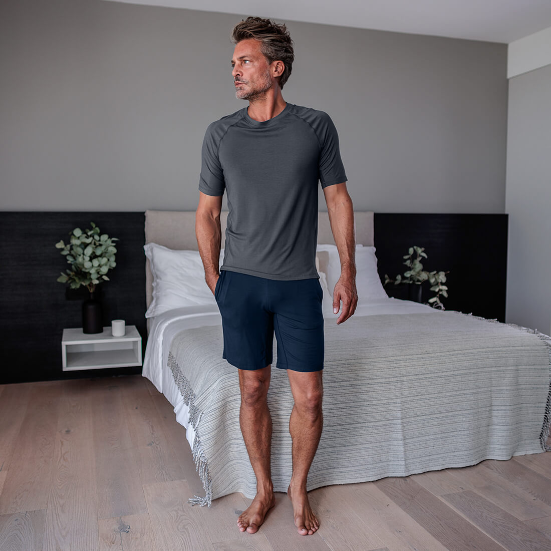 Balance t-shirt men || Deep grey