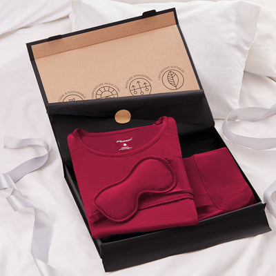 Pajama gift set women || Ruby Plum