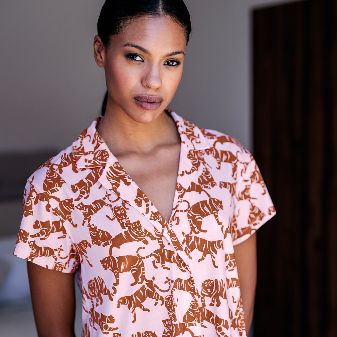 Classic Pyjamatop Women || Wild Life