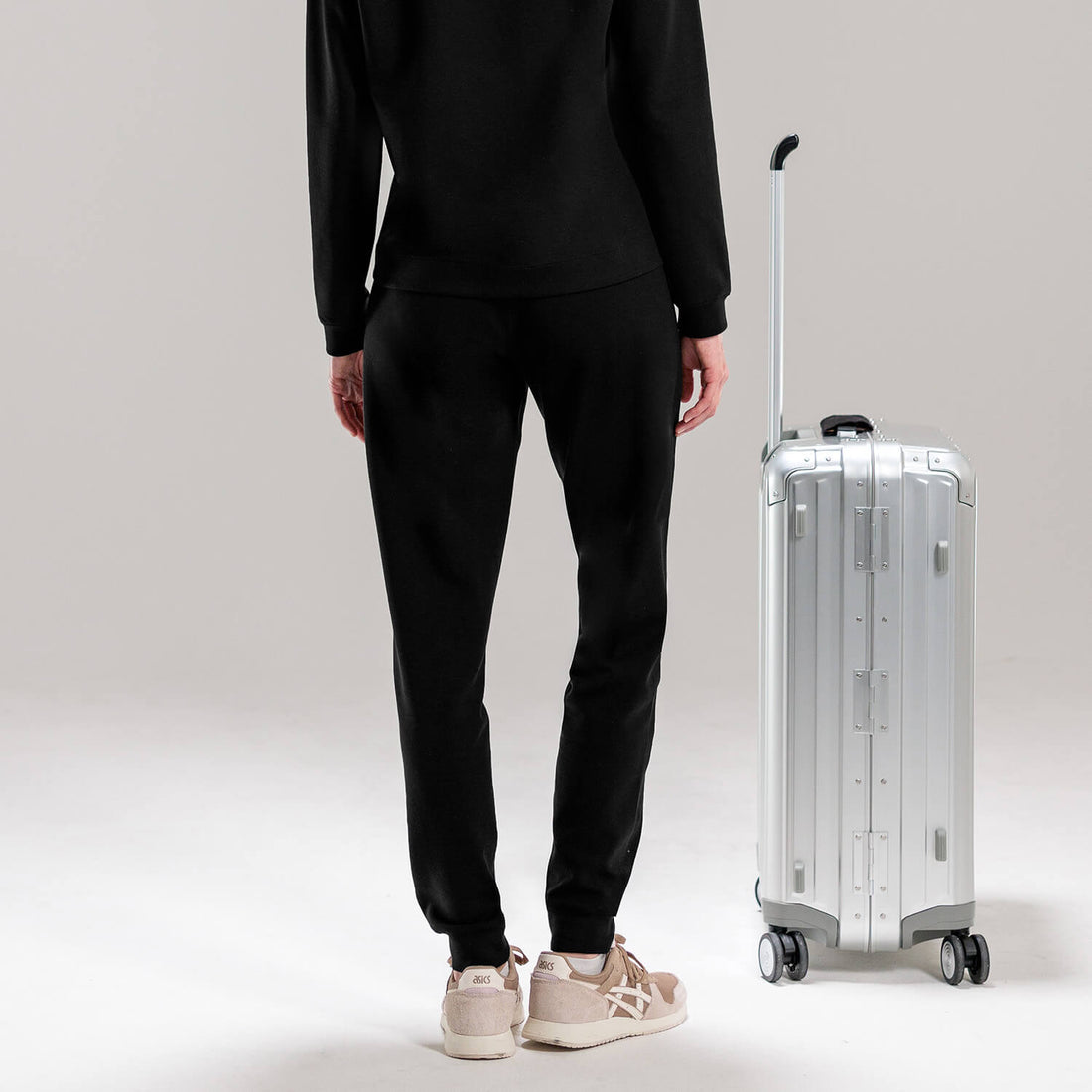 Travel pants women || Black