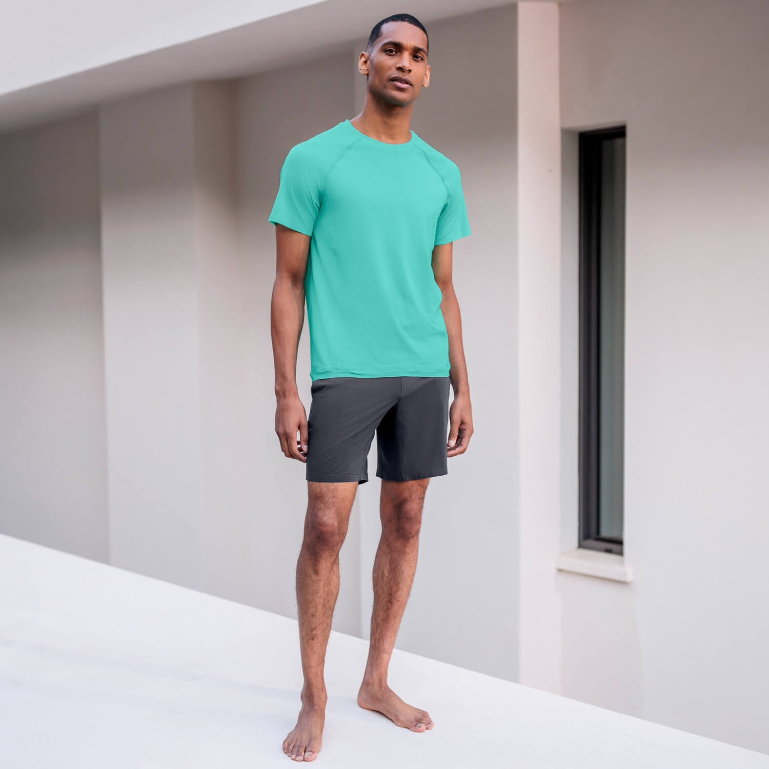 Sleep t-shirt men || Turquoise