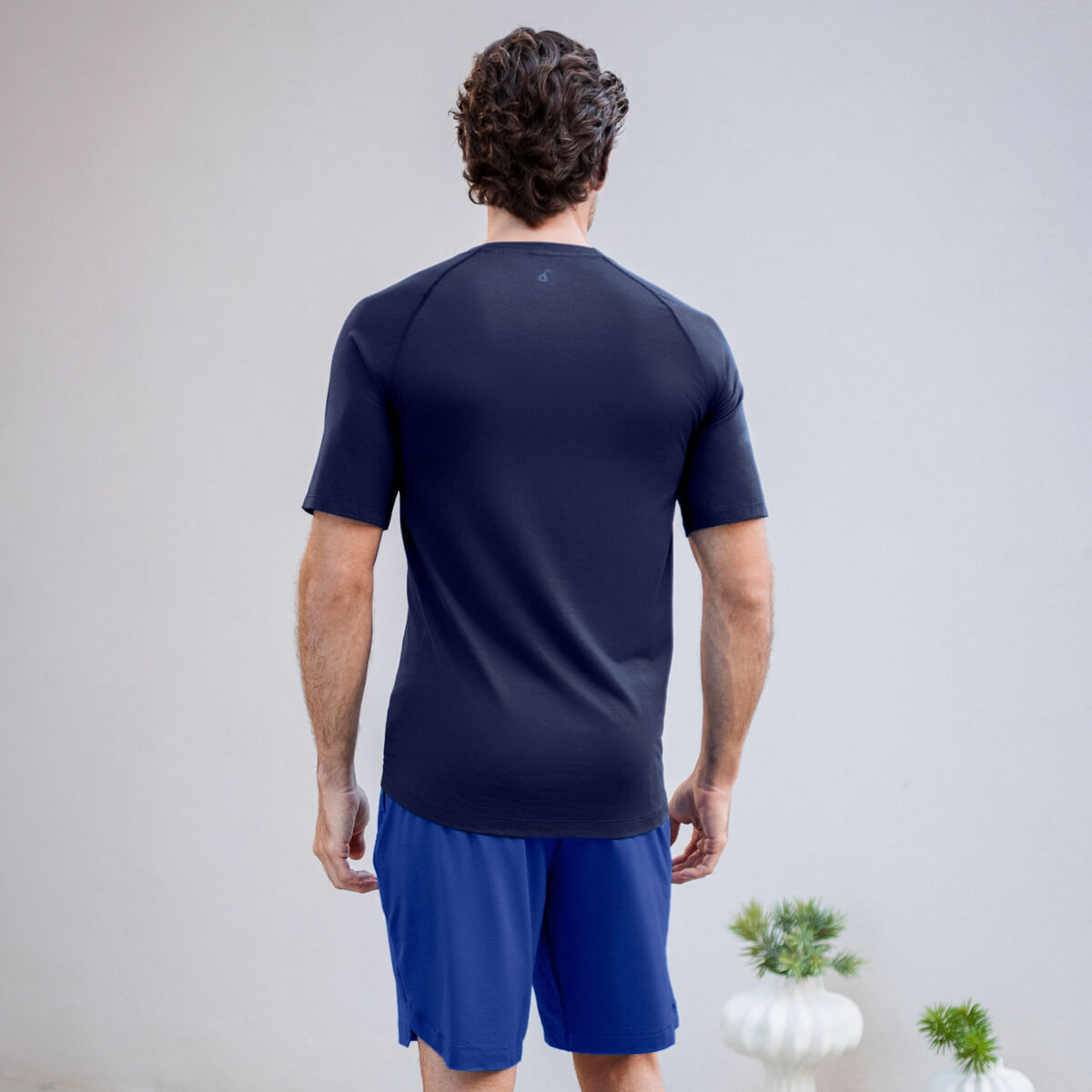 Muscle recovery sleep t-shirt || Navy