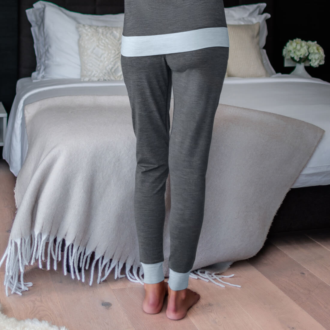 DAGSMEJAN STAY WARM The softest merino wool pajama pants