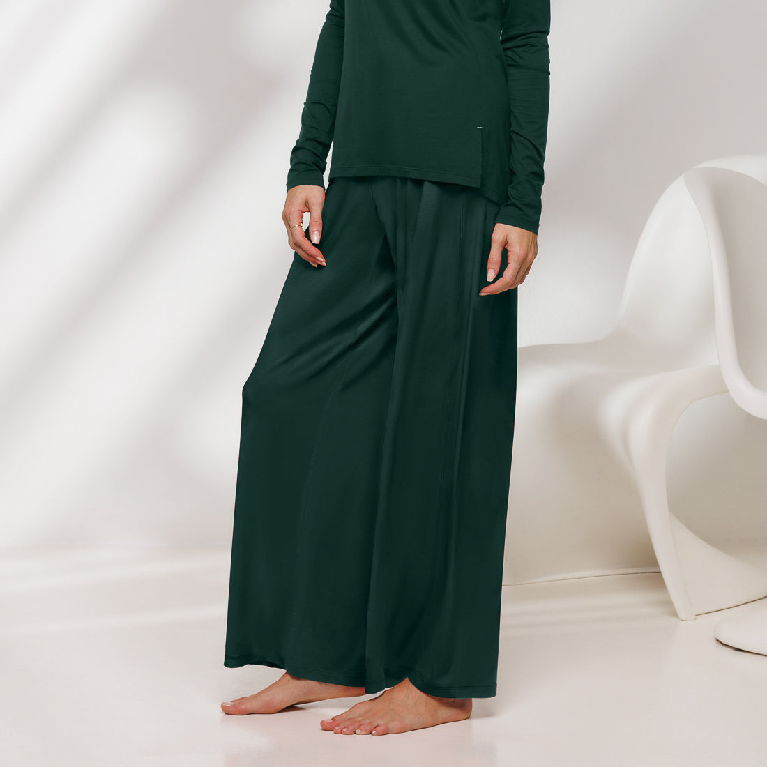 Women's cooling pajamas pants || Rainforest