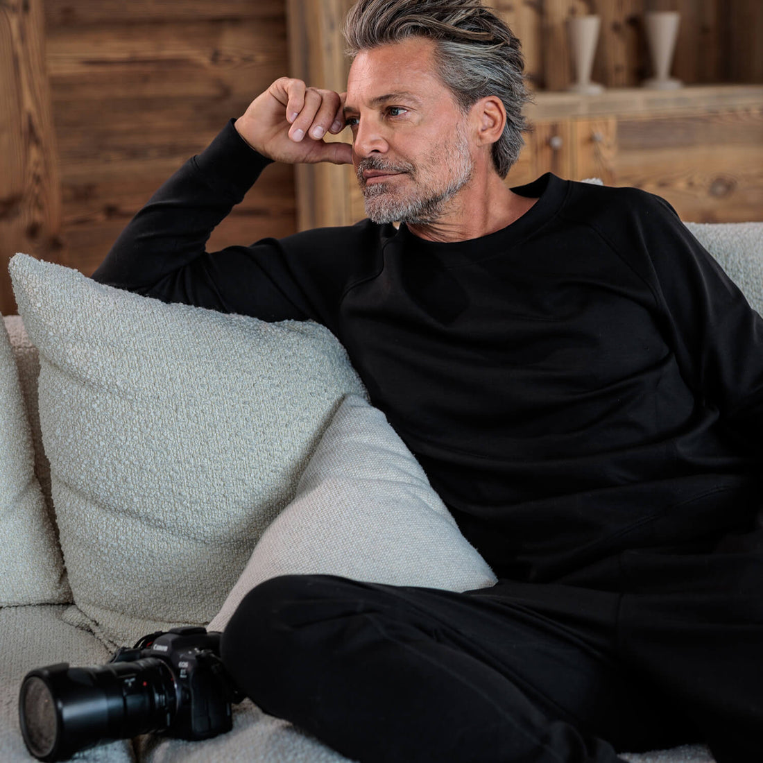 Comfortable travel clothing men || Black