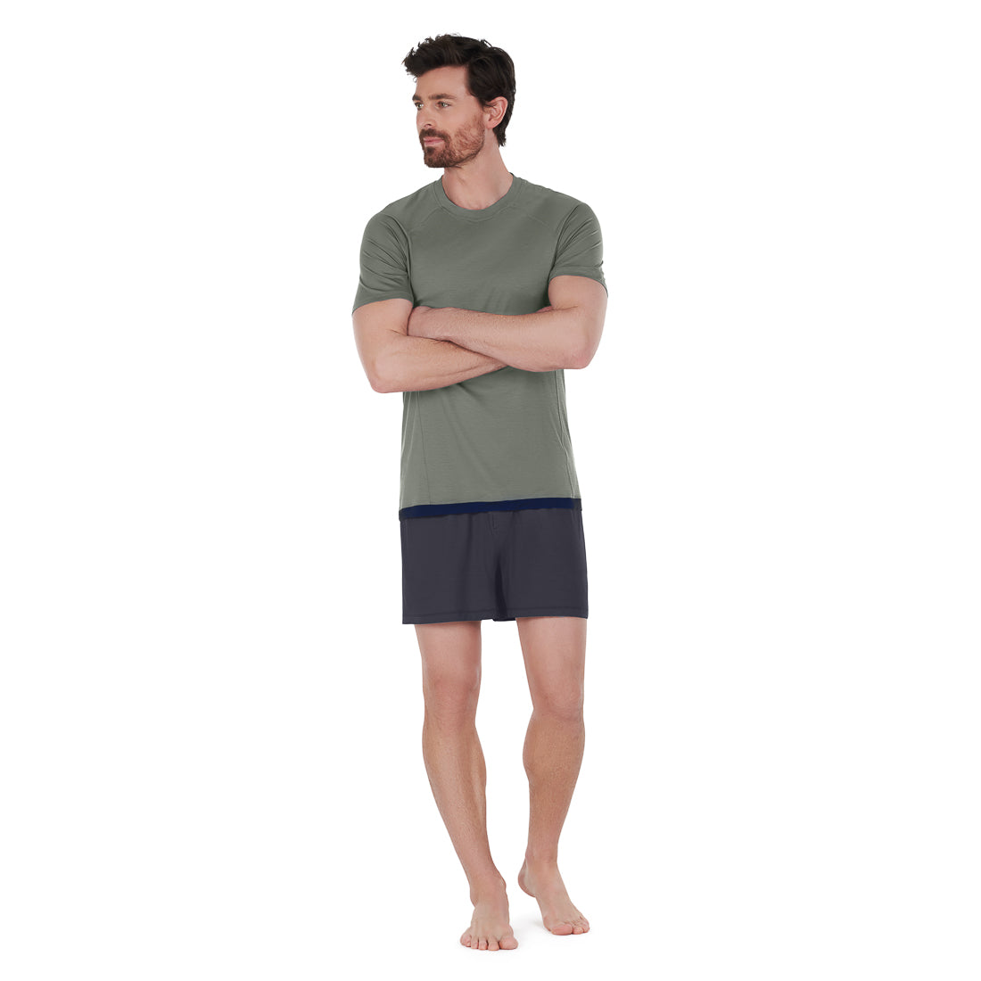 Cooling sleepwear men || Cool grey