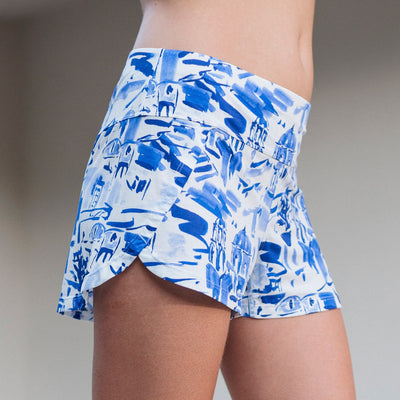 Women's cooling pajama shorts || Santorini