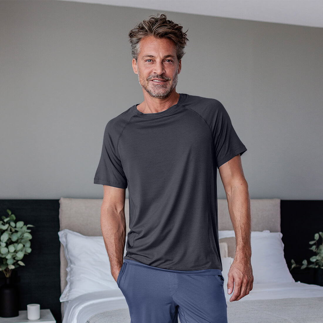 Cooling pajamas mens || Cool grey
