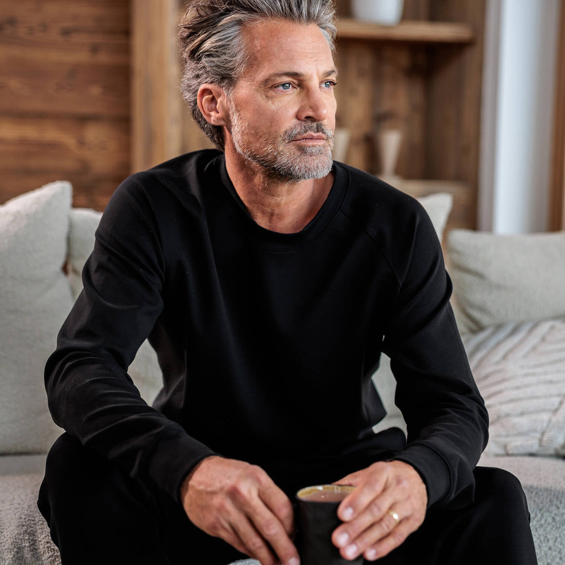 Comfortable travel clothing men || Black
