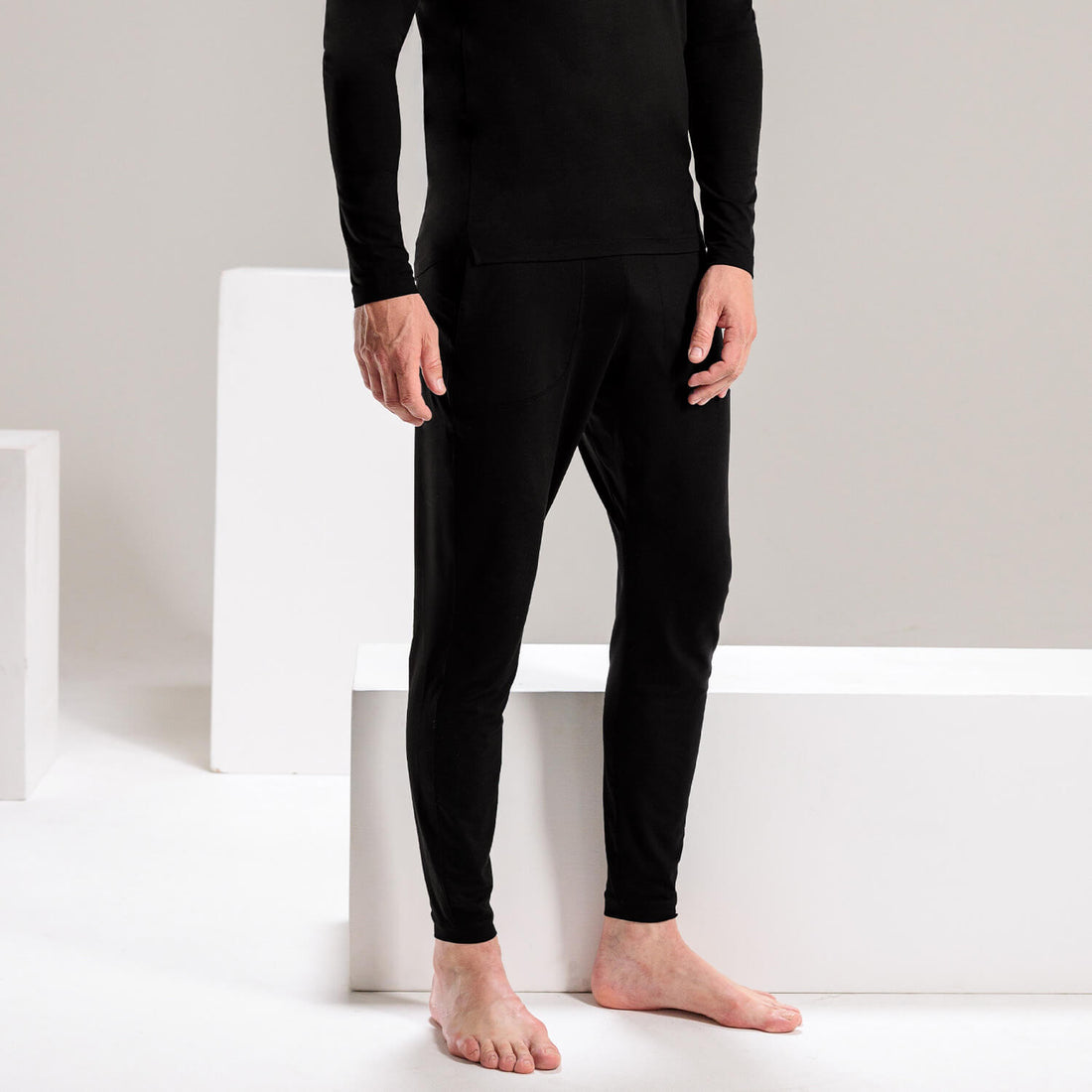 performance sleepwear for men || Black