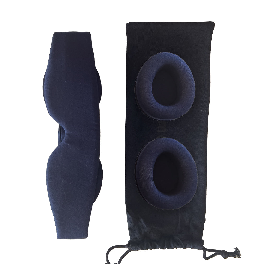 Verkoelend verduisterend slaapmasker || Navy blue