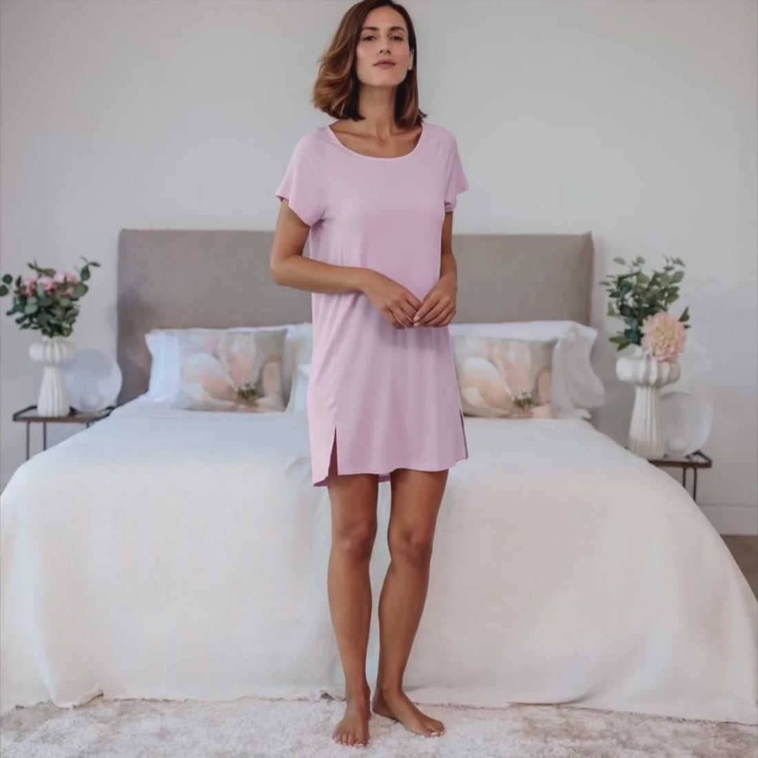 Sleepshirt || Pink blush