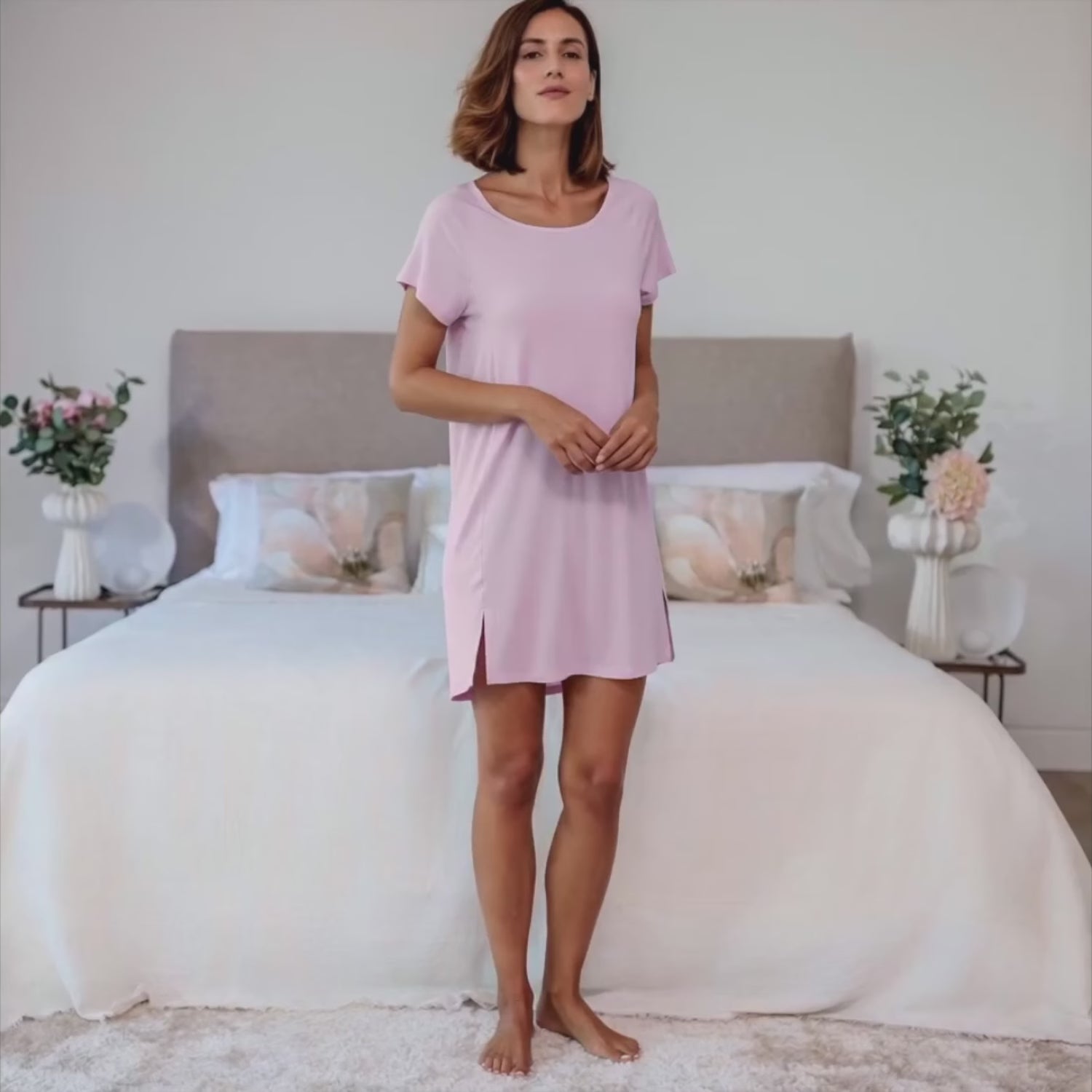 Sleepshirt || Pink blush