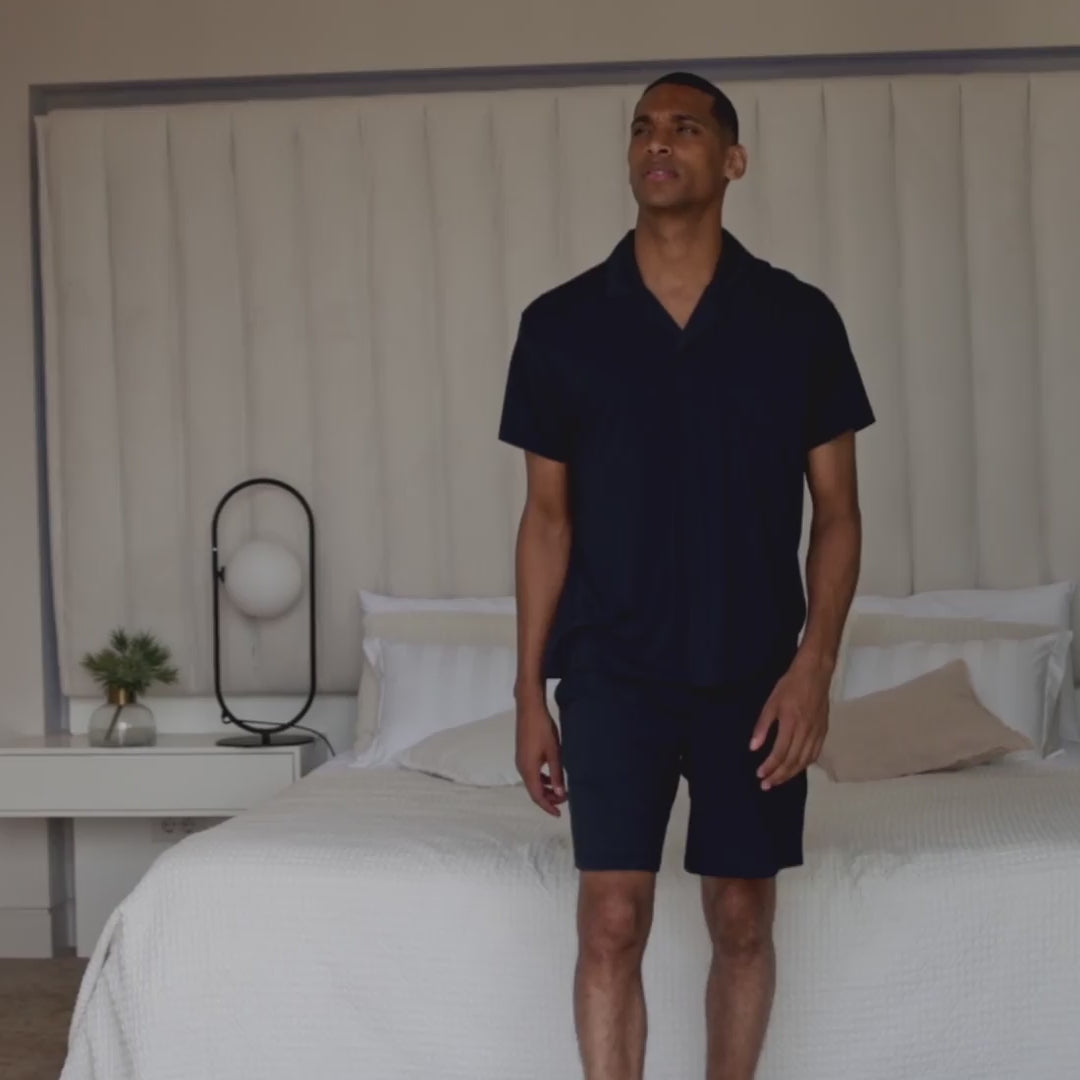 Classic sleep top men || Navy blue