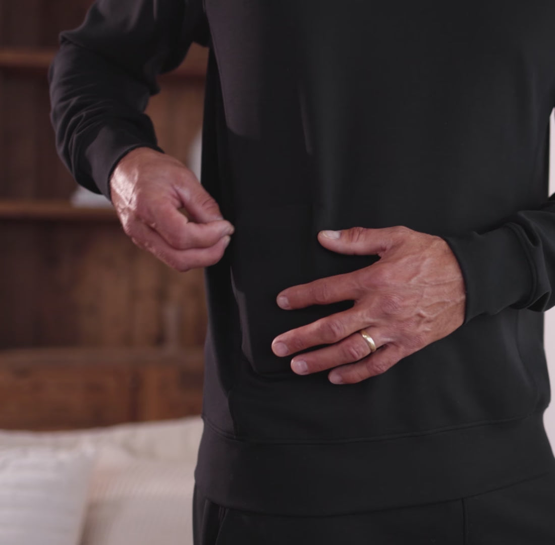 Comfortable travel clothing men || Black