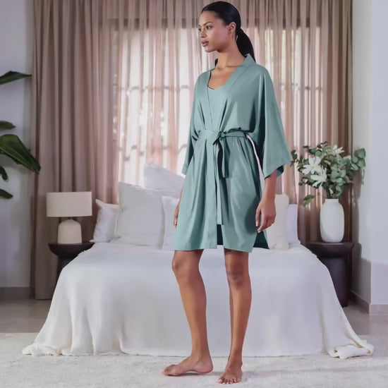 Kimono || Frosted Sage