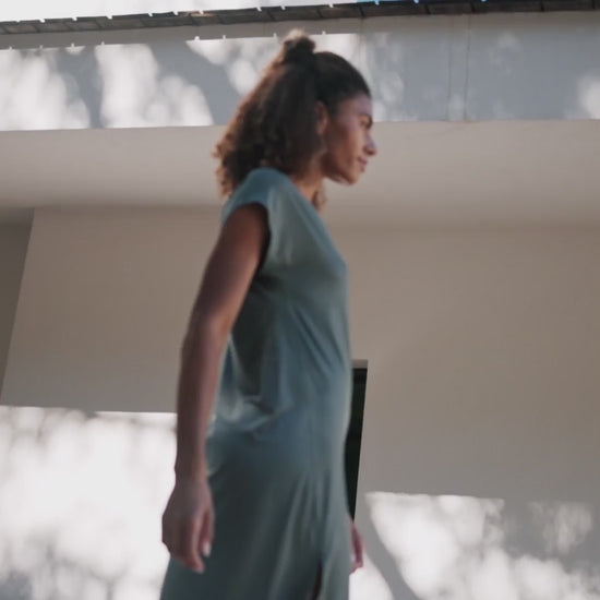 Cooling nightgown women || Sage