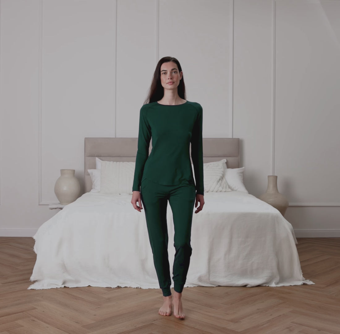 Sleep long sleeve women || Midnight Pine